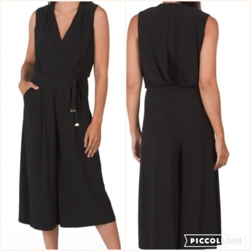Vince Camuto Jumpsuit, Wide leg, Stretch Jersey Size 12